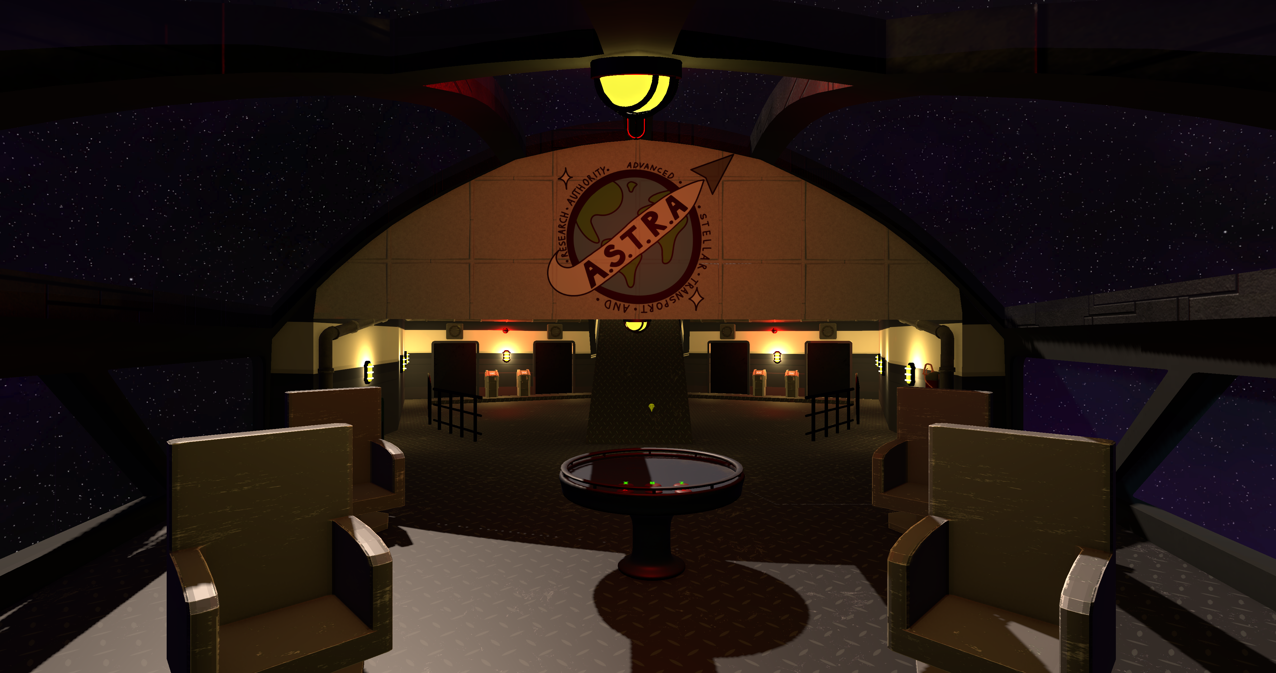 Polaris-13 Ship Cockpit